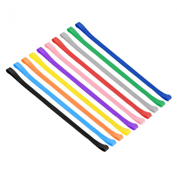 PATIKIL タオルバンド、10個セットのエラスティックタオルクリップ、ビーチ、プール、クルーズチェア用..