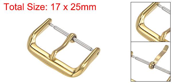 時計ストラップクラスプ交換 316ステンレス鋼 磨かれたPVDバックル ゴールドトーン 20mm幅時計バンド