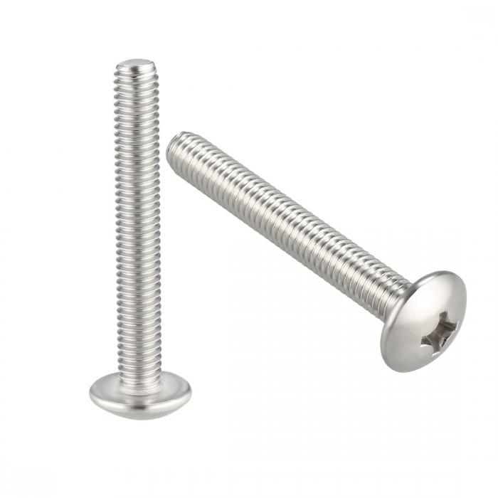 机械ネジ プラスヘッドネジ ステンレス鋼 ファスナーボルト M6x45mm 5個