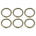 財布ストラップリング 47mm 金属Oリング ラウンドスプリング スナップバックル バッグクラフトキーホルダー DIYアクセサリー フッククリップ用 ブロンズ ...