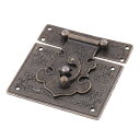 ボックスラッチ ジュエリーボックス ビンテージスタイル 84mm x 83mm 1セット入り