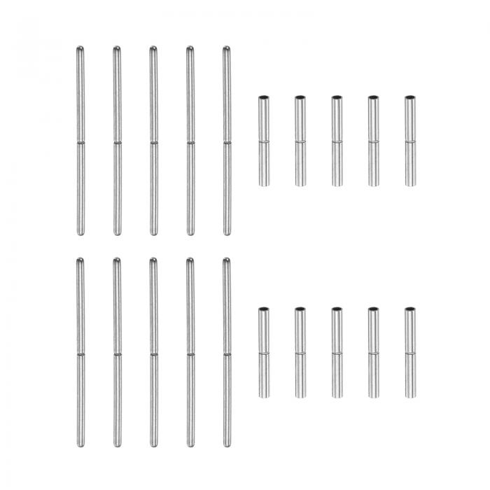 商品詳細 特徴 【属性1】サイズ - 時計チューブ長さ：9mm; 時計ピン長さ：16mm; 時計ピンの直径：0.8mm; 時計チューブ直径：1.1mm【属性2】素材 - ステンレス鋼製で、丈夫で耐久性があり、さびや腐食に強いです。【属性3】使い方 - まず時計管の一端を時計リンクの真ん中に入れ、時計のピンをひもでつなぎ、シャフトを何かで打ち込んで時計のストラップを接続します。【属性4】応用 - チューブとピンは、時計のストラップを取り付けるように設計されています。使いやすくて便利です。古いものや損傷したものの良い代替品になります。【属性5】ご注意 - 時計ベルトの実際の幅に応じて、ステムとチューブの適切な長さを選択してください。【商品説明】1. ステンレス鋼製で、丈夫で耐久性があり、さびや腐食に強いです。2. チューブとピンは、時計のストラップを取り付けるように設計されています。使いやすくて便利です。古いものや損傷したものの良い代替品になります。3. まず時計管の一端を時計リンクの真ん中に入れ、時計のピンをひもでつなぎ、シャフトを何かで打ち込んで時計のストラップを接続します。4. 時計ベルトの実際の幅に応じて、ステムとチューブの適切な長さを選択してください。 注意書き ■商品の色及びサイズは、撮影状況やPC環境により多少異なって見える場合がございます。 ■サイズは目安です。商品により若干の誤差がございます。 ■メーカーの都合により、商品細部のデザインや素材が予告無く変更される場合がございます。