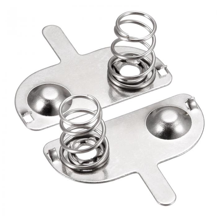 バッテリースプリングプレート AAA バッテリースプリング接触 ニッケルプレート 20mmx9mm 20個入り