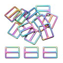 PATIKIL フラットメタルスライドバックル1