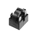 PTCスターターリレー 22 Ohm 4ピン 冷蔵庫 PTCスターターリレー交換部品 ブラック