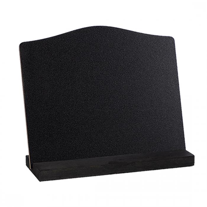 ソウテン ミニ黒板看板 イーゼルスタンド付き 長方形のデザイン 両面黒板タグ ウェディングパーティーメッセージ 1個