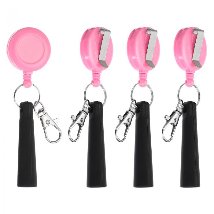 PATIKIL 引き出し可能なペンホルダー 4個セット 引き出し式ペン・鉛筆ホルダー 弾性シリコングリッ プ..