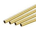 真ちゅうラウンドチューブ パイプ チューブ 外径8.5 mm 壁の厚さ0.25 mm 長さ300 mm 4個