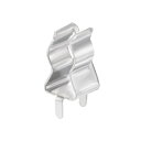 ヒューズクリップ 6mm x 30mm ガラスセラミックチューブホルダークランプ 合金 2極DIP 15.5 mm x 7.5 mm x 7 mm 50個入り