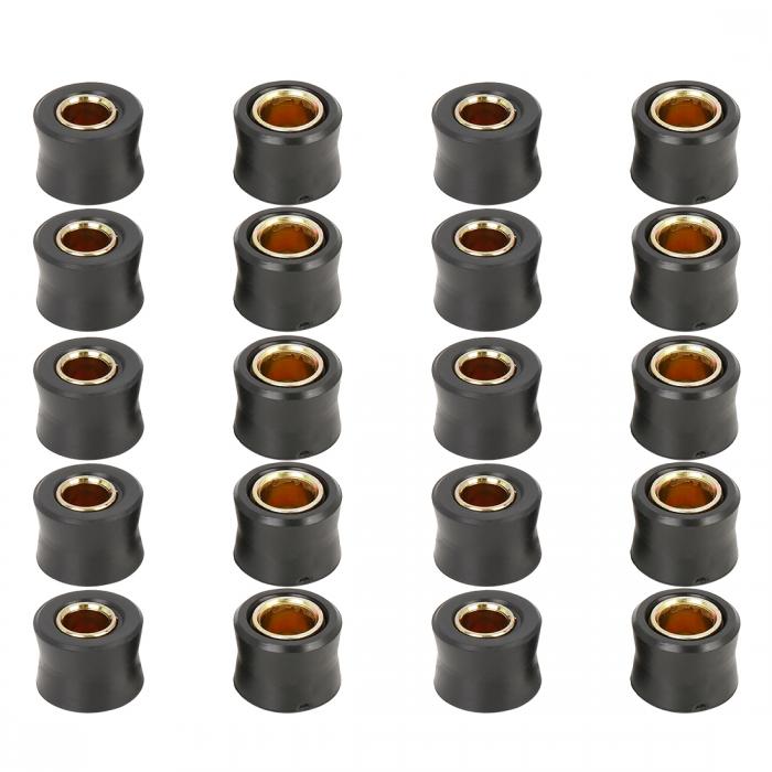 F FIERCE CYCLE ショック減少クッション ショックブッシュ 内径10mm 12mm リング モータサイクル用 10セット入