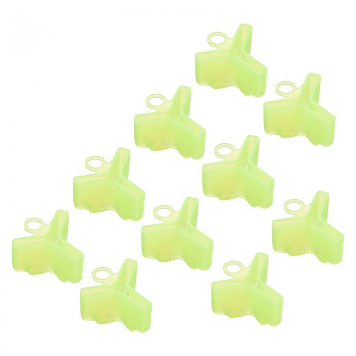 PATIKIL フックカバー ボンネットキャップ 釣りフックプロテクター 50個入り プラスチック 安全キャッ..