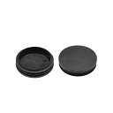プラグエンドキャップ プラスチック 70mm x 68mm 円形 家具 テーブル 椅子脚 4個