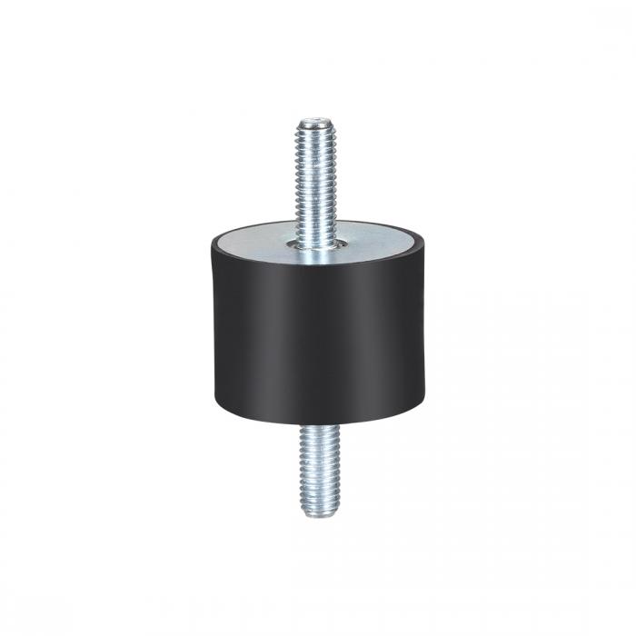 ゴム製振動マウント エアコンプレッサーボビンアイソレータダンパー D40 x H30 M8 x23mmスタッド