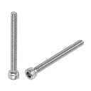 六角ソケットヘッドボルト キャップネジ #6-32x1-6mm 304ステンレス鋼 ポリッシュ 50個入り