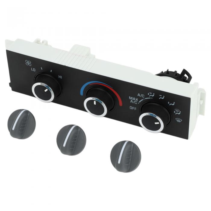 A ABSOPRO Chevroletに対応 エクスプレス 1500 2500 3500 4500 用 HVAC A/C ヒーター クライメート コントロール パネル AC ヒーター クライメート コントロール スイッチ ユニット プラスチック ブラック