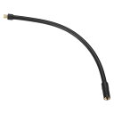 X AUTOHAUX タイヤインフレーターエアポンプホースアダプタエクステンション ロックタイヤチャックチューブ接続部 標準アメリカバルブ用 エアリリースバルブ...