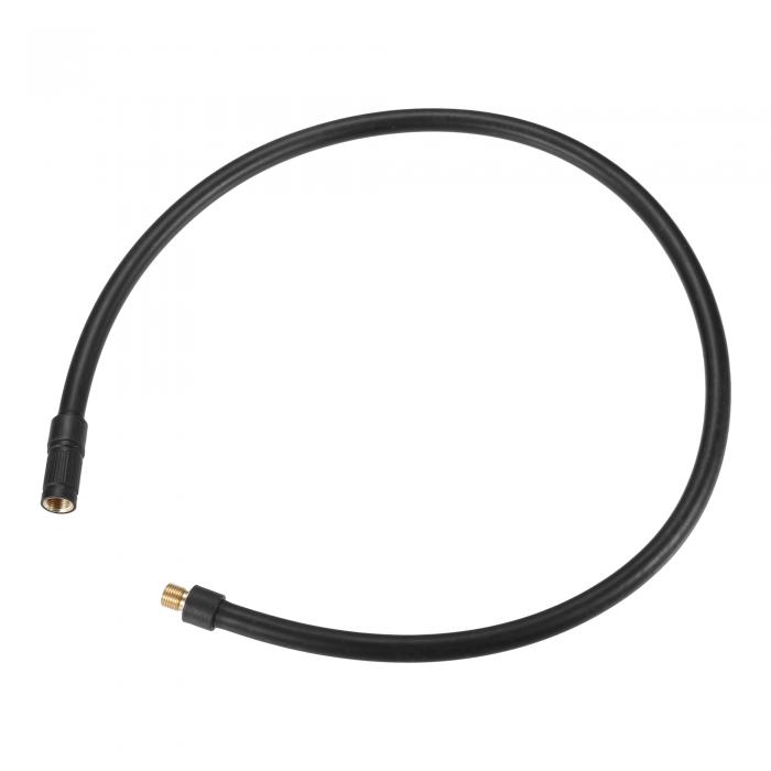 X AUTOHAUX タイヤインフレーターエアポンプホースアダプタエクステンション ロックタイヤチャックチュ..