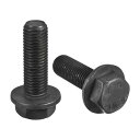 六角フランジボルト 10.9グレード 炭素鋼 六角頭ねじ M16x50 mm 2個