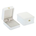 PATIKIL 85 x 70 mm ネックレスペンダントボックス 2個 ベルベットチェーンボックス ヴィンテージ宝石ホルダー 結婚 婚約 プロポーズ セレモニ...