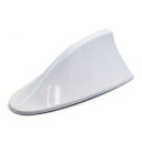 車装飾アンテナ アンテナ 17.3 x 7.2 x 5.8cm プラスチック ホワイト 1個入り