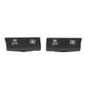 X AUTOHAUX ACボタン気候制御ボタン ファン速度ボタン 12ボタン ACパネル用 BMWに対応 5' F07 F10 6' F06 F12 F13 7' F01 F02 F04 X5 F15 M F85に対応 2個(2)