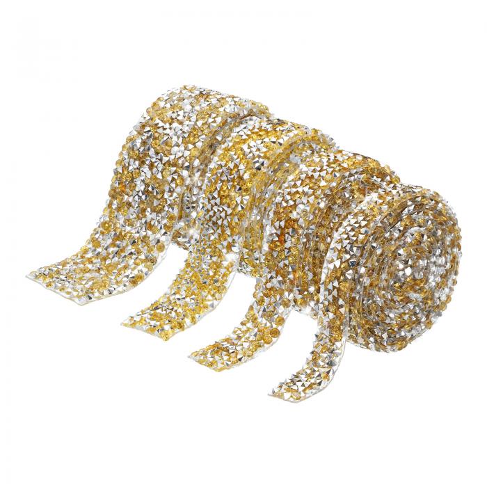 アート＆クラフトプロジェクト ウェディングケーキ バースデーデコレーション用 4ロール4ヤード セルフ..