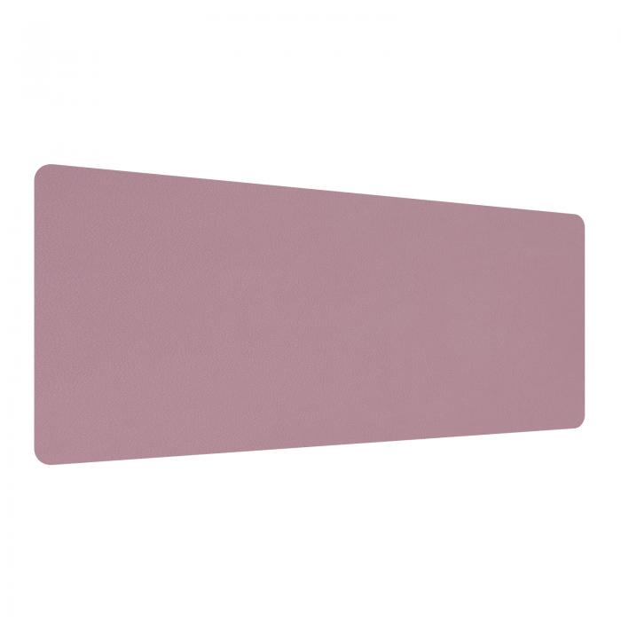 PATIKIL デスクマット 1枚 デスク保護シート 学習机マット 両面 防水 PVC オフィス用 家庭用 ピンク/イェロー 70x35cm