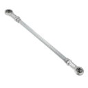 Motoforti M8調整可能なステアリングタイロッドボールジョイント 49cc電動ATVゴーカートアクセサリー用 ステアリングコラムステアリングサスペンション シルバートーン 220MM