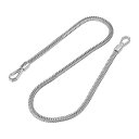 パースチェーンストラップ - 600 mm x 7 mm(L x W) フラットチェーンストラップ ハンドバッグチェーンアクセサリー ショルダークロスボディ交換...