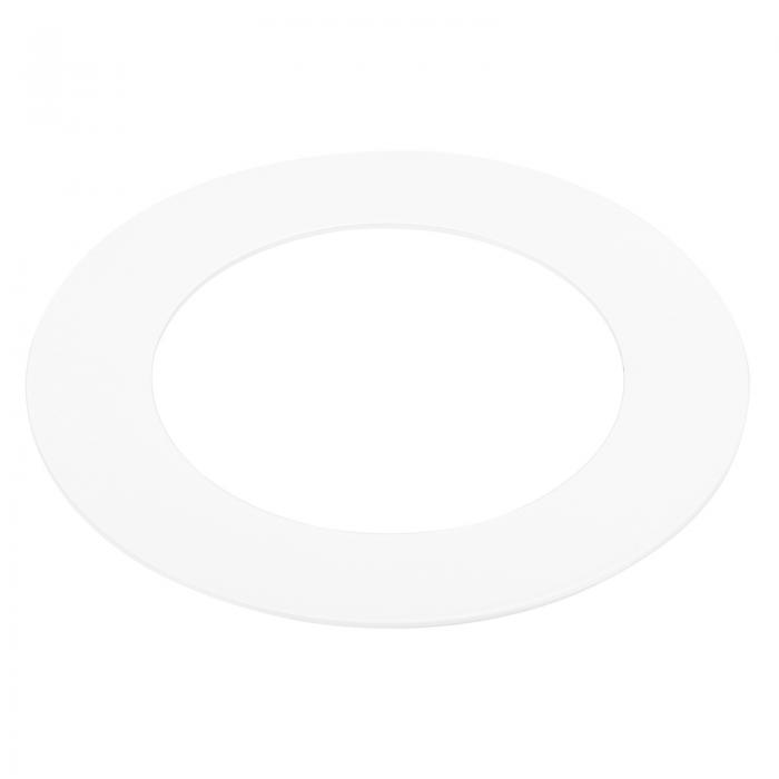 PATIKIL 内径56mm 外径86mm ライトトリムリング マット 円形ライトカバー 照明器具 天井壁面用 埋込缶..