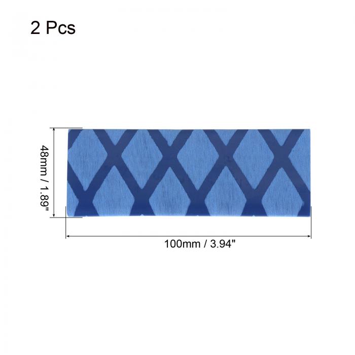 PATIKIL 卓球ラケットグリップテープ 2個 卓球パドル オーバーグリップ 汗吸収 柔らかい グリップハンドル用 ブルー 3
