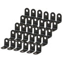 アングルブラケット アングル ブラケット 金属 ブラック コーナー ブレース ファスナー L形 右 アングル ブラケット コーナー サポーター ネジ付き 家具 ...