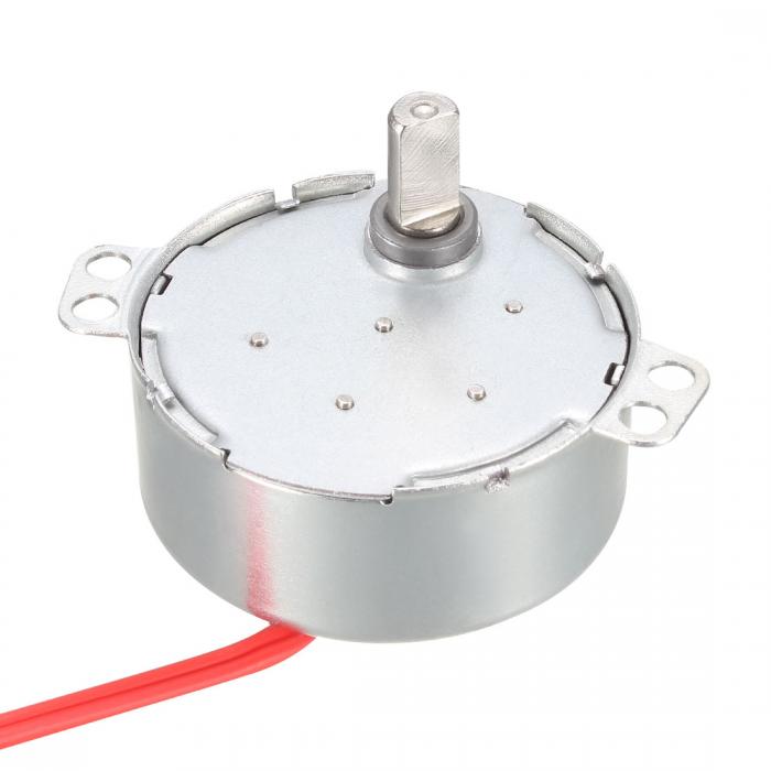 乐天商城 - 同期モーター AC 24V 50-60Hz CC W用/C W用 4W 1.3-1.5RPM