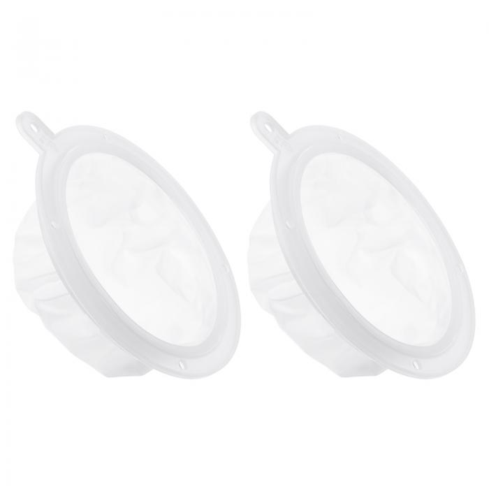 PATIKIL 155 mm外径 食品フィルターストレーナー 2個 80メッシュ キッチンメッシュフィルター ストレー..