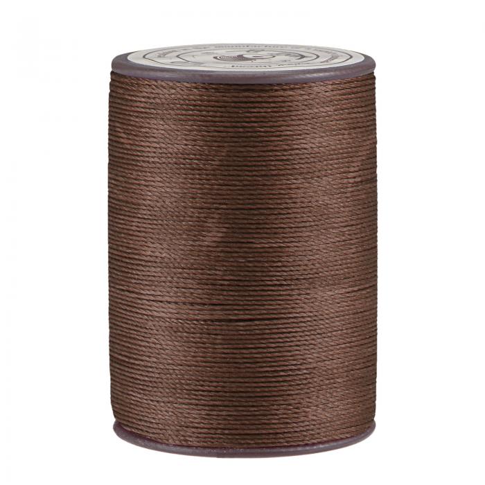 細いワックススレッド 137ヤード 0.55 mm直径 ポリエステルワックスコーティングストリングコード 機械..