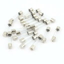 ヒューズ クイックブローガラス管ヒューズ フューズ 6x30mm 1A 250V 20枚入り