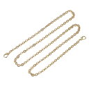 パースチェーンストラップ 1100x5.5 mm フラットチェーンストラップ ハンドバッグチェーンアクセサリー 財布ストラップ ショルダークロスボディ交換用スト...