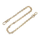 パースチェーンストラップ 400x6 mm フラットチェーンストラップ ハンドバッグチェーンアクセサリー 財布ストラップ ショルダークロスボディ交換用ストラップ...
