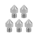 3Dプリンターノズルヘッド 0.2mm M6ネジの交換 ステンレス鋼 M K8 1.75mm エクストルーダー プリント用 5個