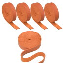 PATIKIL 10mm フラットレザーストラップ 1M 5ロール PUレザーストリップ 片面 DIY 工芸品作り ブレスレット 財布 ストラップ 宝石メイキン...