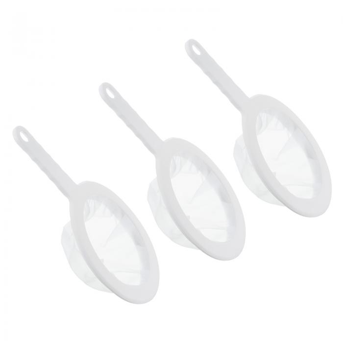 PATIKIL 235 x 145 mm 食品フィルターストレーナー 3個 300メッシュ キッチンメッシュフィルター スト..