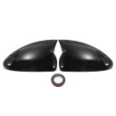 X AUTOHAUX Chevyに対応クルーズ(J300)2009-2015用のペアカーリアビュードライバーパッセンジャーサイドミラーカバーキャップオーバーレイ...