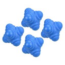 PATIKIL バウンスリアクションボール 4個 調整ボールの敏捷性 スピード反射訓練ゲーム スポーツボール TPR 低難易度 野球 サッカー ソフトボール バ...