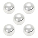 A ABSOPRO 28mm ベアリング ボール ベアリング スチール G100 精密 ボール シルバー トーン 5 個