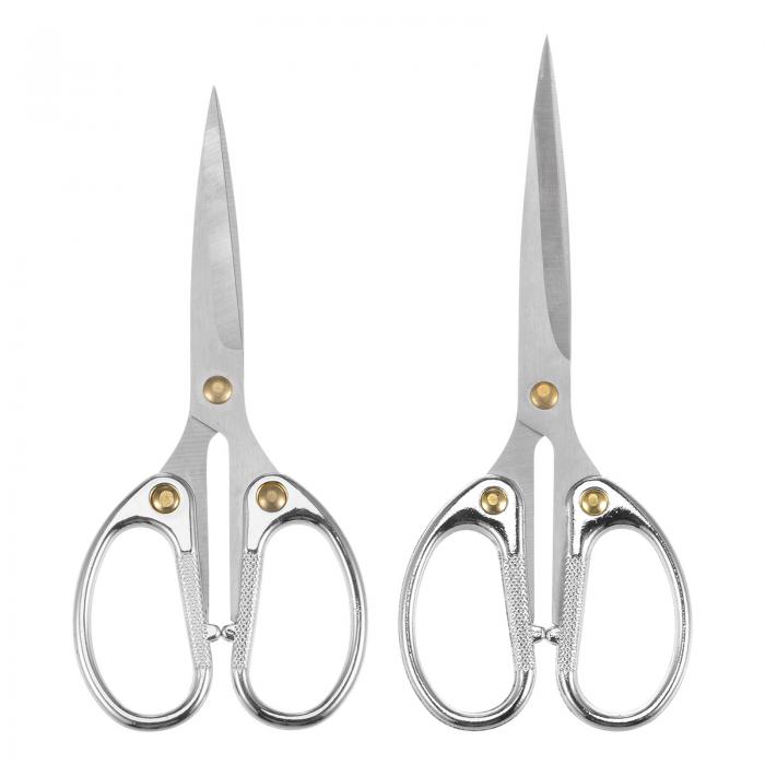 レトロ刺繍ハサミ 長さ150mm 長さ153 mm ステンレス鋼 ミニはさみ 裁縫技術 クロス ステッチ 手芸 裁縫 工作 DIY シルバー