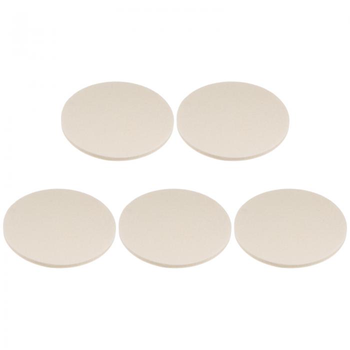 羊毛フェルト研磨パッド バフホイールポリッシュパッド 植毛フックとループバック 車のガラス プラスチ..