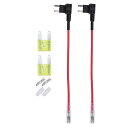 X AUTOHAUX 32V ミニヒューズアダプタータップヒューズキット 20A ブレードスタイルヒューズ付き 車ボート用 2セット(2)