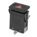 X AUTOHAUX 警告灯スイッチ プラスチック製 ブラック フォルクスワーゲン用ジェッタ用1999-2005 1J0953235J