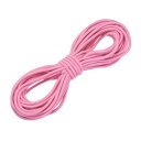 弾力性のあるコード ヘビースト レッチストリングロープ 3/16"(5mm)x 11ヤード DIY縫製 アウトドアキャンプ タイダウンフックストラップ ライトピンク