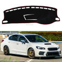 HOPESPANNER フォルクスワーゲン T-クロス用 C1 2019-2024用 ダッシュボードマット 車内 ダッシュボードカバー 保護マット インテリア 内装 カスタム パーツ アクセサリー 日焼け防止/映り込み防止/傷防止/ズレ防止 ポリエステル素材 ブラック レッドライン 1Pセット